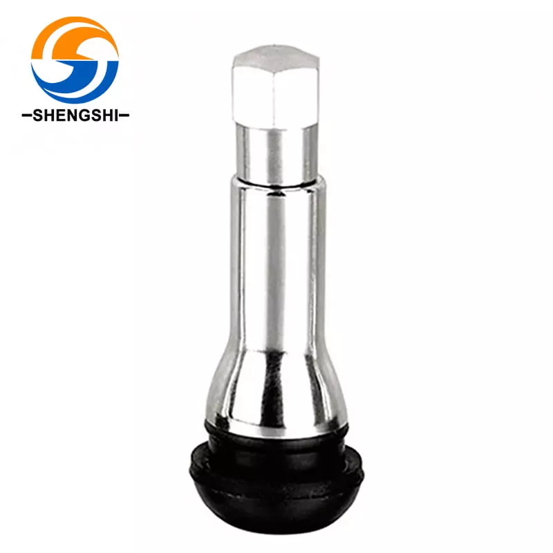 TR414AC Tire Valve Stem - Premium Snap-In Tubeless Rubber Tire Valve
