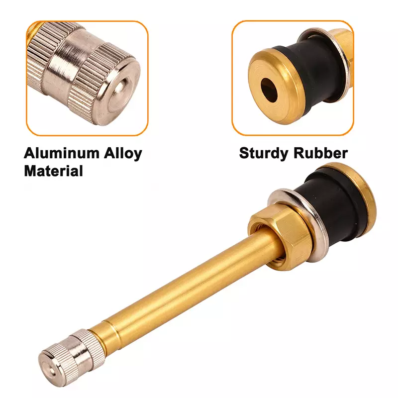 TR570 Brass Clamp-in Truck Tire Valve Stem