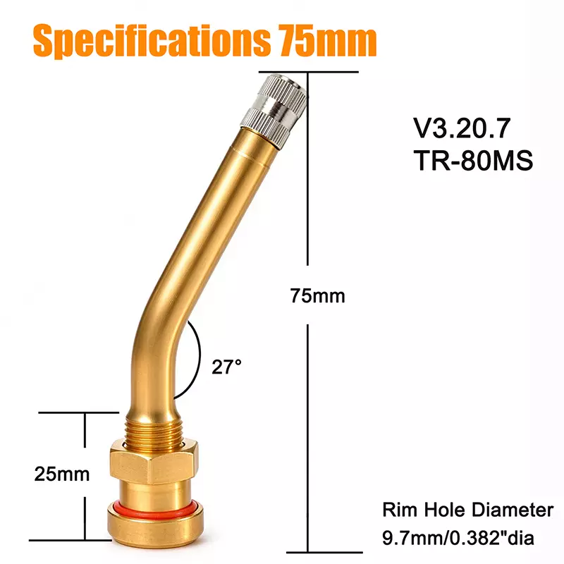 V3.20.7 Brass Truck Tire Valve Stem
