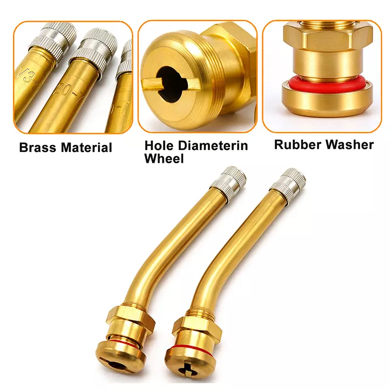 V3.20.7 Brass Truck Tire Valve Stem
